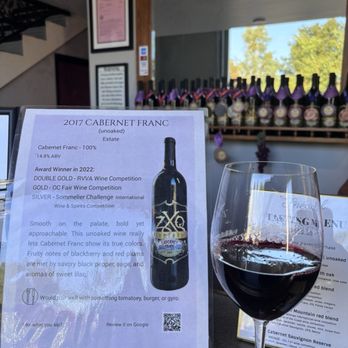 ZXQ Vineyards - Wineries Near Me - Escondido, California