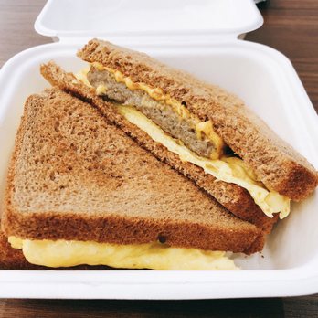 Chicken 'n Eggs - Sausage egg and cheese sandwich - Breakfast & Brunch Near Me - Columbus, Ohio