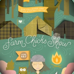 The Farm Chicks - 2015 Farm Chicks Show Poster