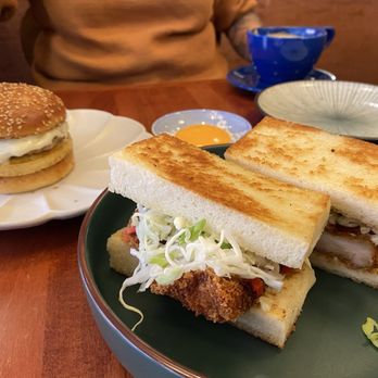 Babychan - Breakfast Sandwich , spicy Mayo and Chicken Katsu Sandwich - Bakeries Near Me - Nashville, Tennessee Babychan - Breakfast Sandwich , spicy Mayo and Chicken Katsu Sandwich - Bakeries Near Me - Nashville, Tennessee