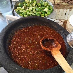 Tacos El Pay - Red sauce