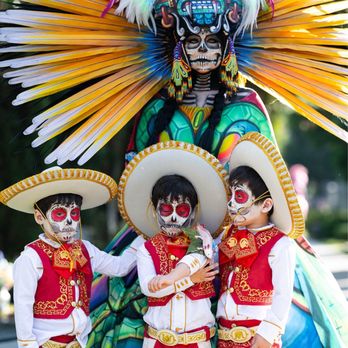 Bella's Creative Crew - My triplet boys and La Muerte Maria - Face Painting Near Me