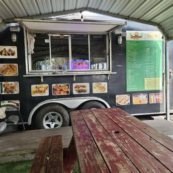 Las Palmas Taqueria - So cute. Covered and seating available. - Tacos Near Me Las Palmas Taqueria - So cute. Covered and seating available. - Tacos Near Me