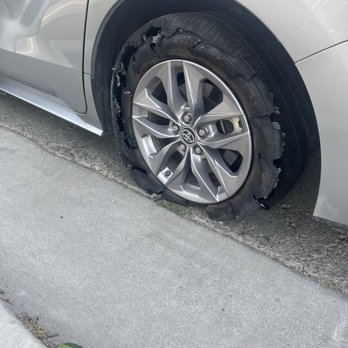 Enterprise Rent-A-Car - Bad tire - Car Rental Near Me - Sacramento, California Enterprise Rent-A-Car - Bad tire - Car Rental Near Me - Sacramento, California
