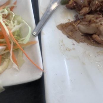 Basil Delight - the build you can see I was scratching off with my nail - Thai Near Me - Pleasanton, California