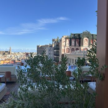 Grand Hotel Central - Rooftop view - Hotels Near Me - Barcelona, B Grand Hotel Central - Rooftop view - Hotels Near Me - Barcelona, B