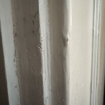 MTS Contractors - poorly repaired door jamb - Plumbing Near Me - Palmyra, Virginia