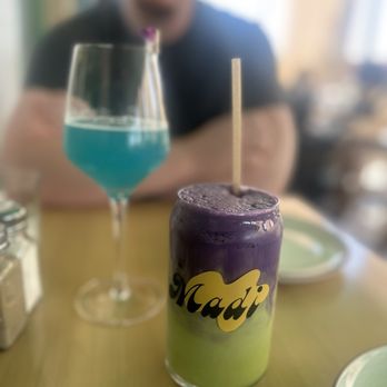 Madi - Ube Matcha and mimosa - Breakfast & Brunch Near Me - San Diego, California Madi - Ube Matcha and mimosa - Breakfast & Brunch Near Me - San Diego, California