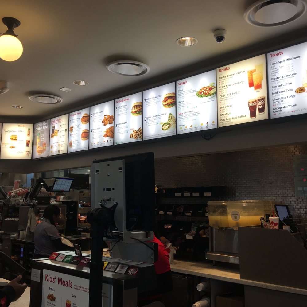 ows a restaurant with menus