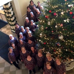 The Sounds of Pittsburgh Chorus - We provide smaller groups to sing for events. This was taken at a Christmas event in Sewickley.