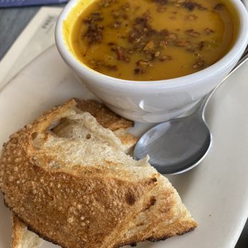 Cafe 43 - Squash soup - Coffee & Tea Near Me - Mineral Point, Wisconsin