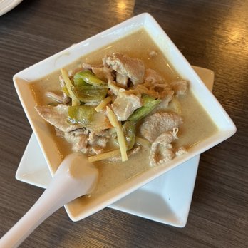 Thai T - 49. Green Curry (Pork) - Thai Near Me - Fontana, California Thai T - 49. Green Curry (Pork) - Thai Near Me - Fontana, California