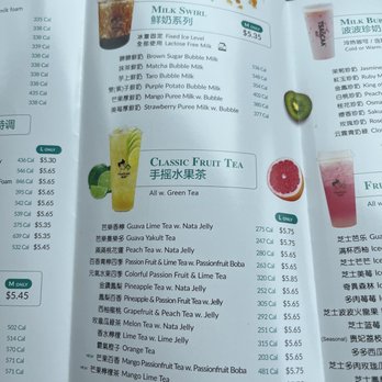 Tsaocaa - Menu - Bubble Tea Near Me - Parma, Ohio