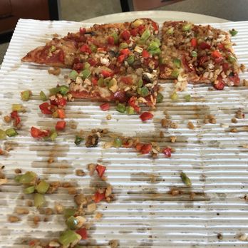 Cassano's The Pizza King - a half eaten pizza - Pizza Near Me - Middletown, Ohio Cassano's The Pizza King - a half eaten pizza - Pizza Near Me - Middletown, Ohio