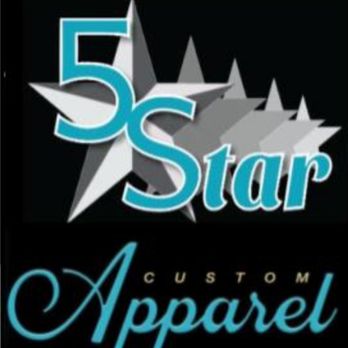 5 Star Apparel - 5 Star Apparel logo - Embroidery & Crochet Near Me - Shingle Springs, California 5 Star Apparel - 5 Star Apparel logo - Embroidery & Crochet Near Me - Shingle Springs, California