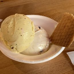 Kesar pista and mint chocolate Kesar pista and mint chocolate