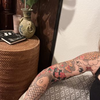 Speak Easy Tattoo Spot - My sleeve third session in! Love it so far! - Tattoo Near Me - Phoenix, Arizona Speak Easy Tattoo Spot - My sleeve third session in! Love it so far! - Tattoo Near Me - Phoenix, Arizona