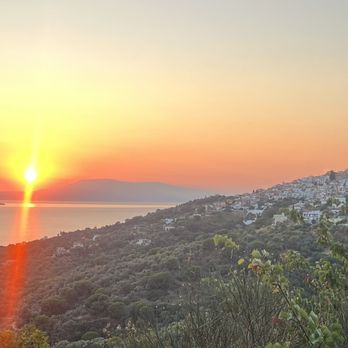 Dandy Time Vacations - Sunset in Glossa, Greece - Travel Services Near Me