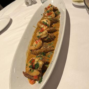 Brio Italian Grille - Shrimp & Eggplant - Italian Near Me - Pembroke Pines, Florida