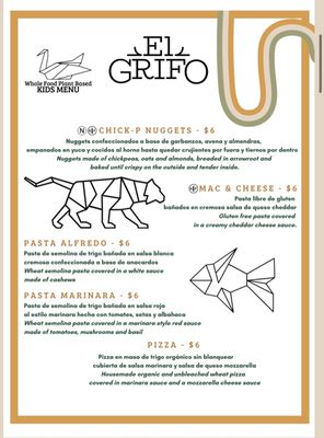 Menu photo 2 El Grifo Caguas, PR