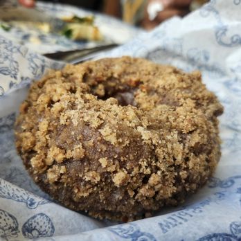 Wild Strawberry Cafe - Spice Coffeecake Donut - Breakfast & Brunch Near Me - Laguna Beach, California Wild Strawberry Cafe - Spice Coffeecake Donut - Breakfast & Brunch Near Me - Laguna Beach, California