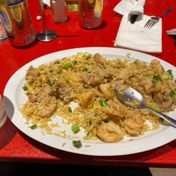 El Pollo Inka - Chicken and Shrimp fried rice - Peruvian Near Me - Lawndale, California