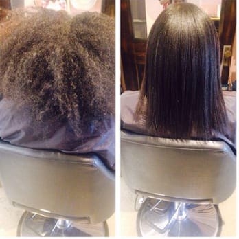 Bespoke Salon - Before and After my Keratin Treatment by Shannon!!!!! - Hair Salons Near Me - Atlanta, Georgia Bespoke Salon - Before and After my Keratin Treatment by Shannon!!!!! - Hair Salons Near Me - Atlanta, Georgia