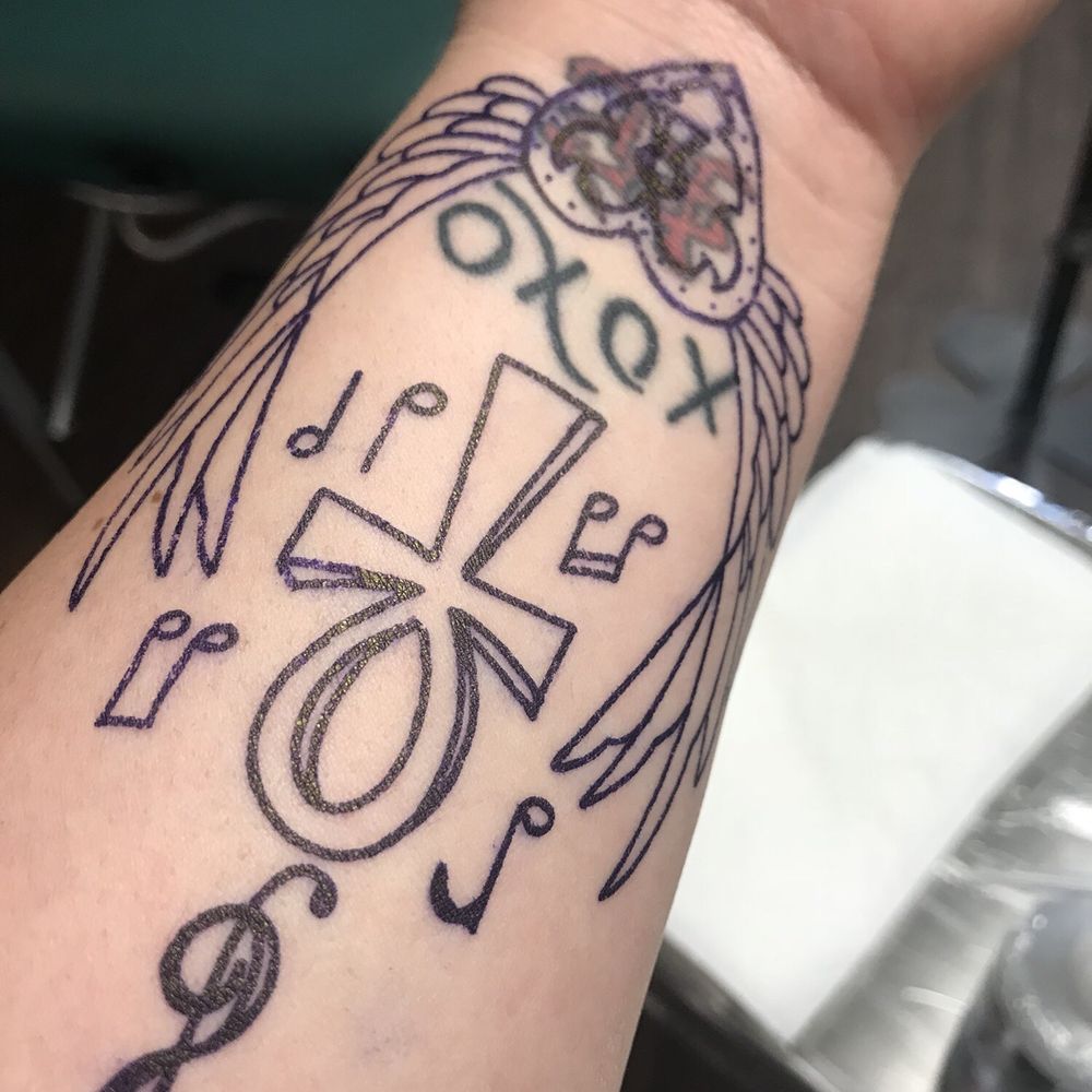 Fortune Bros Tattoo - This was a cover up mike made for me - Tattoo Near Me - San Antonio, Texas