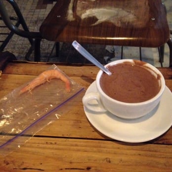 La Bicicleta Cycling Café - Shrimp friend and hot chocolate- don't leave home without your shrimp - Tapas Bars Near Me - Madrid, M La Bicicleta Cycling Café - Shrimp friend and hot chocolate- don't leave home without your shrimp - Tapas Bars Near Me - Madrid, M