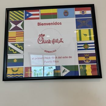 Chick-fil-A - Welcome sign - Salad Near Me - Humacao, Puerto Rico