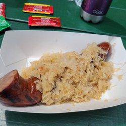 Fat Daddy's Food Truck - Kielbasa with kraut, no bun