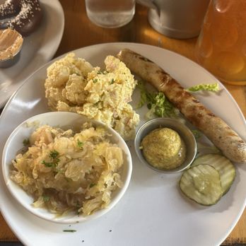 Wirtshaus - Traditional Sausage, Sauerkraut, and Potato Salad - German Near Me - Los Angeles, California