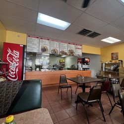 Freddy's Deli and Grill - Inside is very clean.