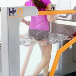 NuCare Physical Therapy - Water based treadmill to promote movement prior to full weight bearing exercise.