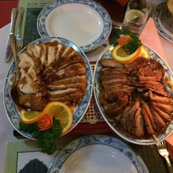 Lion King - A6, knusprige Ente und knuspriges Hähnchenfleisch (für 2 Personen)