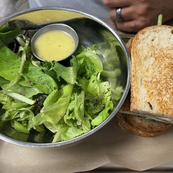 Sea Salt Healthy Kitchen - Pesto chicken sandwich - Salad Near Me - St. Simons, Georgia Sea Salt Healthy Kitchen - Pesto chicken sandwich - Salad Near Me - St. Simons, Georgia