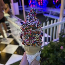 Chocolate soft serve