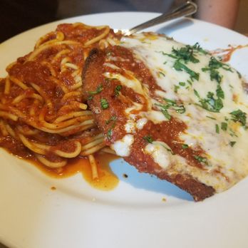 La Botte - Chicken parmigiana, comes with spaghetti - Italian Near Me - Lompoc, California
