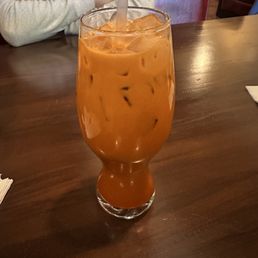 Thai ice tea Thai ice tea