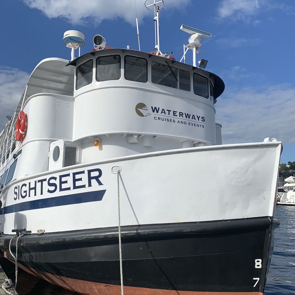 Waterways Cruises - Their newest boat: Sightseer (08/2023) - Boat Charters Near Me - Seattle, Washington Waterways Cruises - Their newest boat: Sightseer (08/2023) - Boat Charters Near Me - Seattle, Washington