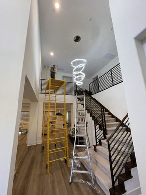 💡✨ Brighten Up Your Space with a Stunning Chandelier! ✨💡 - Transform your home with a professionally installed chandelier by Alternating Power Electric! Our team has the expertise to safely and beautifully install chandeliers that add elegance to any room. Let us handle the heavy lifting – all you need to do is sit back and enjoy the glow.

📞 Contact us today for a free consultation and elevate your space!

#ChandelierInstallation #LightingExperts #AlternatingPowerElectric #HomeDecor