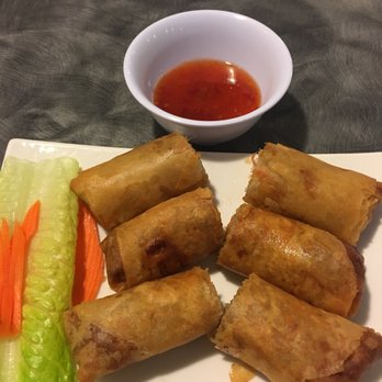 Just Pho You - Pork spring rolls! I LOVE that they are fried, and so crispy! My only suggestion for others is share it, as it is packed full of pork ! - Vietnamese Near Me - Newberg, Oregon