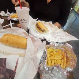 So much better than the cheesesteak place in Walmart next door!
