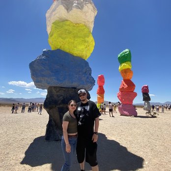 Seven Magic Mountains - seven magic mountains - Public Art Near Me - Las Vegas, Nevada Seven Magic Mountains - seven magic mountains - Public Art Near Me - Las Vegas, Nevada