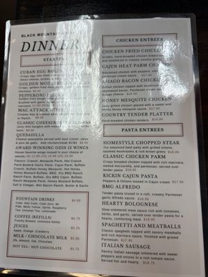 Menu photo 1 Black Mountain Griddle Henderson, NV