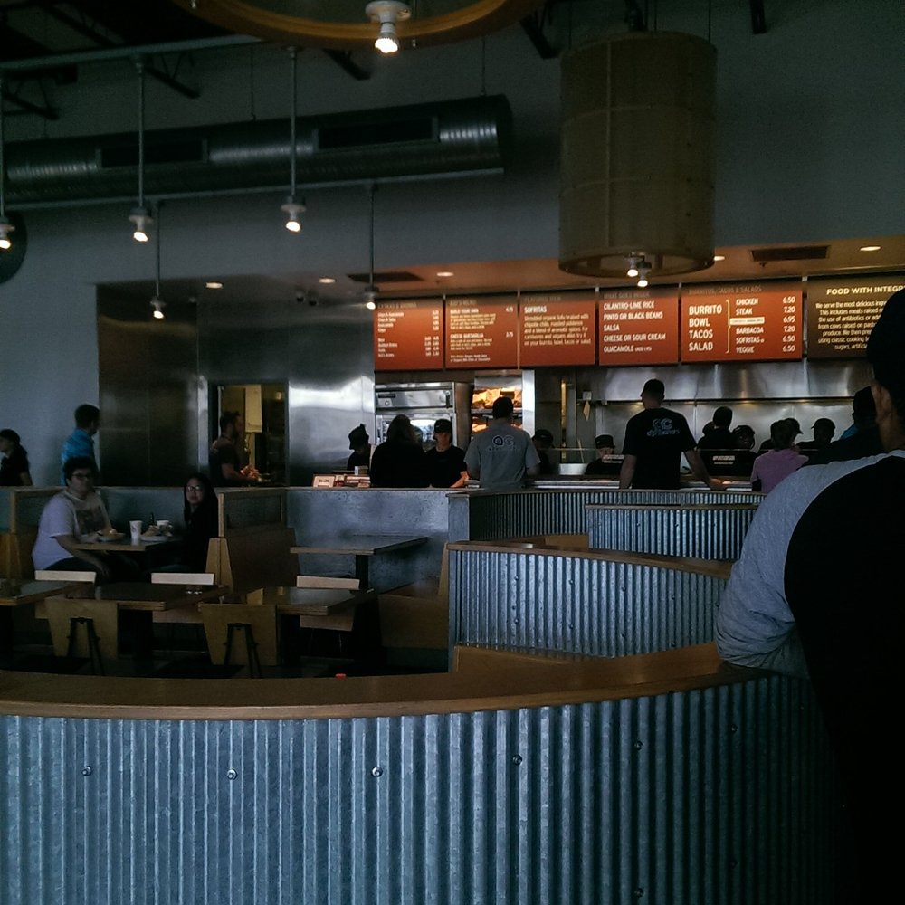 Chipotle Mexican Grill - Waiting in line with the lunch crowd. - Mexican Near Me - Daytona Beach, Florida Chipotle Mexican Grill - Waiting in line with the lunch crowd. - Mexican Near Me - Daytona Beach, Florida