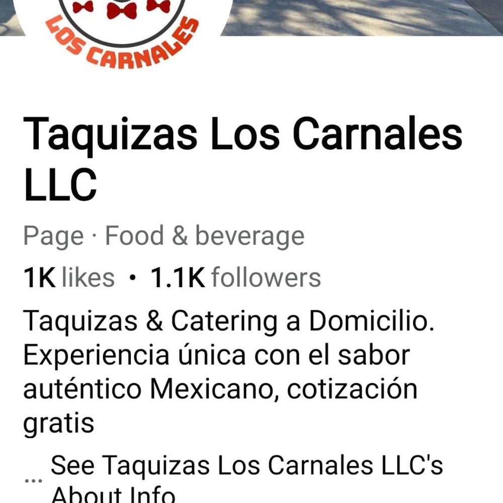 Taquizas Los Carnales - Fb page we sre blocked we left reviews there but they removed them. As far as we can see. - Caterers Near Me - Austin, Texas Taquizas Los Carnales - Fb page we sre blocked we left reviews there but they removed them. As far as we can see. - Caterers Near Me - Austin, Texas