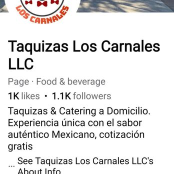 Taquizas Los Carnales - Fb page we sre blocked we left reviews there but they removed them. As far as we can see. - Caterers Near Me - Austin, Texas Taquizas Los Carnales - Fb page we sre blocked we left reviews there but they removed them. As far as we can see. - Caterers Near Me - Austin, Texas