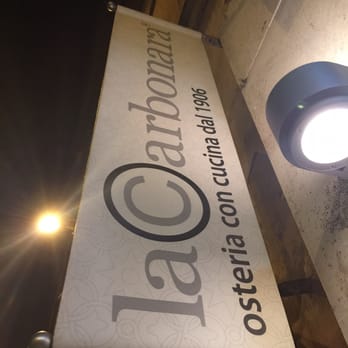 La Carbonara - If you're looking for amazing food in Rome a few blocks away from the Coliseum you should definitely eat here ! - Italian Near Me - Rome, RM La Carbonara - If you're looking for amazing food in Rome a few blocks away from the Coliseum you should definitely eat here ! - Italian Near Me - Rome, RM