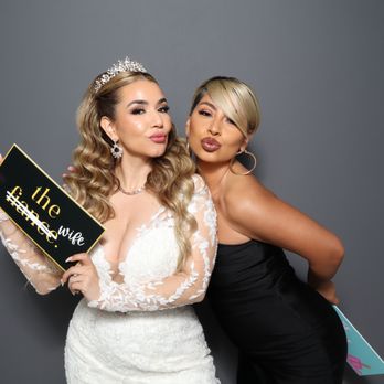 Tinseltown Photobooth - Just a bride and her maid of honor. - Photo Booth Rentals Near Me Tinseltown Photobooth - Just a bride and her maid of honor. - Photo Booth Rentals Near Me